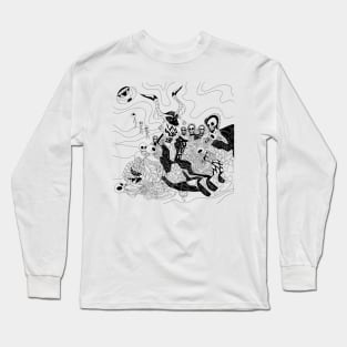 el diablo with witches business Long Sleeve T-Shirt